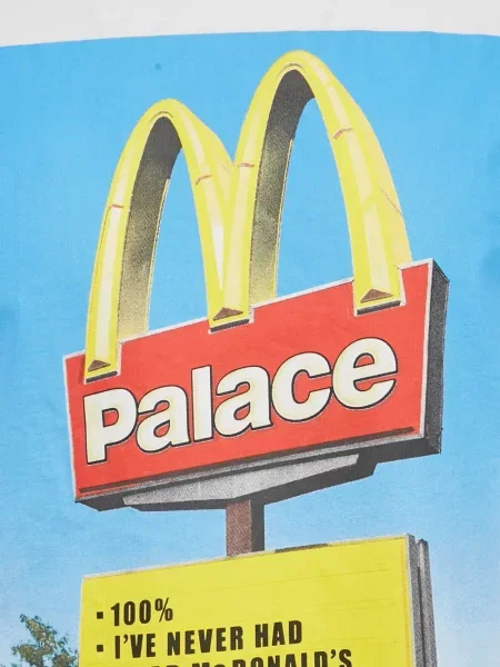Póló Palace nyomtatás fehér
