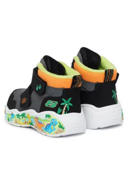 Gležnjače Skechers Play Scene Frosty Pals Smeđa crna