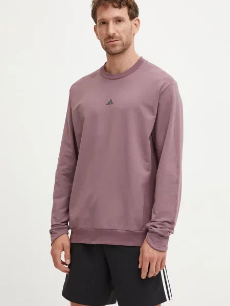Pulover za vadbo adidas Performance vijolična