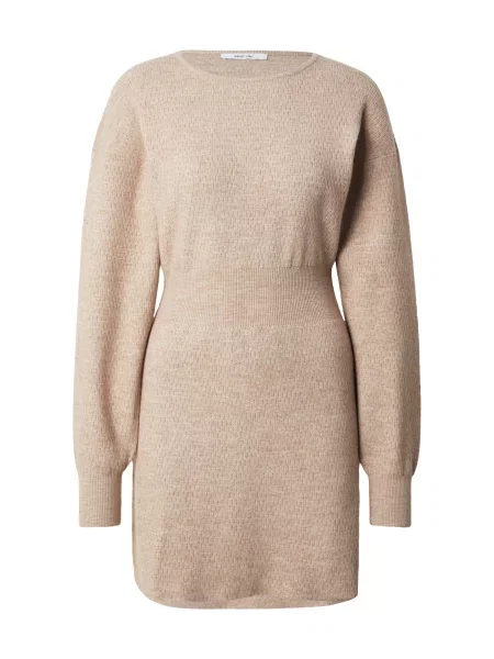 ABOUT YOU Rochie tricotat Annelie amestecat bej