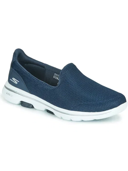Hlačke slip Skechers modra