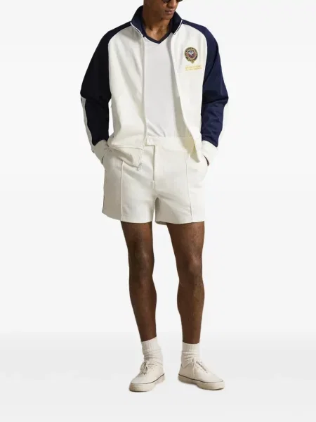 Șapcă Polo Ralph Lauren de mătase cu dungi cu cataramă albastru