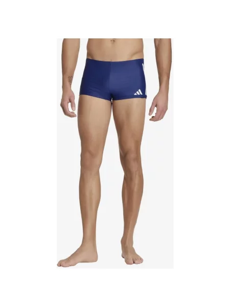 Kąpielówki adidas granatowo S biały