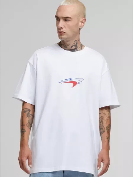 Tricou Mister Tee alb