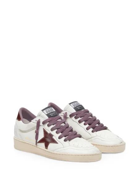 Bőr sneaker Golden Goose Ball Star fehér
