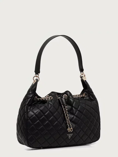 Geantă shopper Guess negru