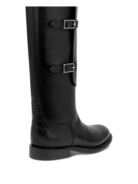 Botine Paris Texas cu cataramă negru