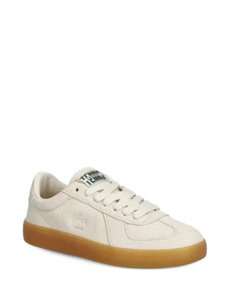 Sneakerși Lacoste din piele de căprioară