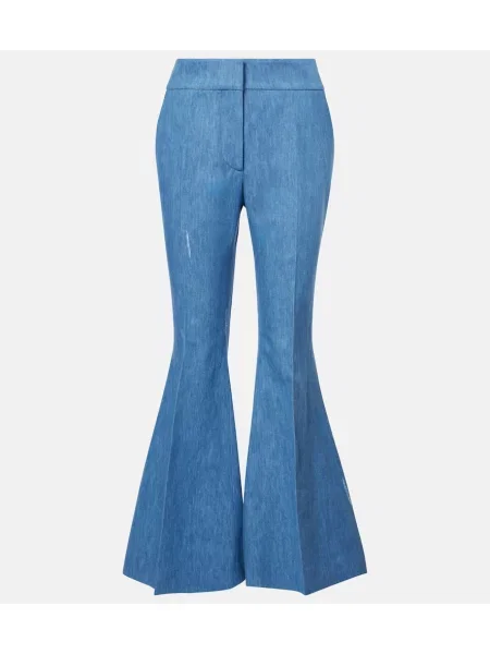 Pantaloni Gabriela Hearst de in albastru
