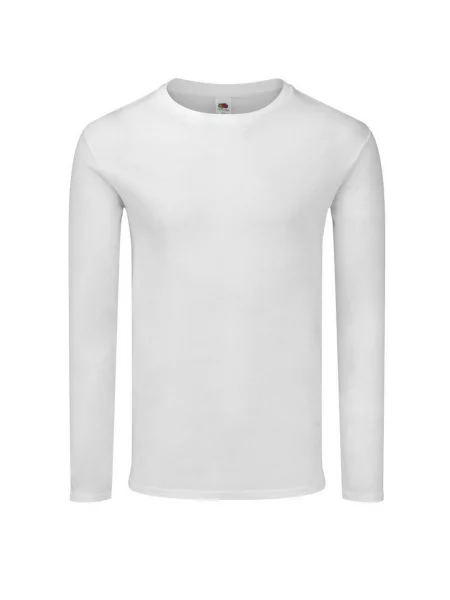 Koszulka Z Długim Rękawem Iconic Classic biała