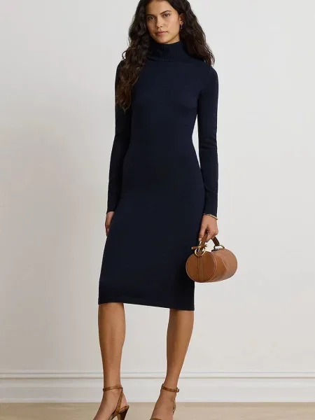 Lauren Ralph Lauren šaty vlnené