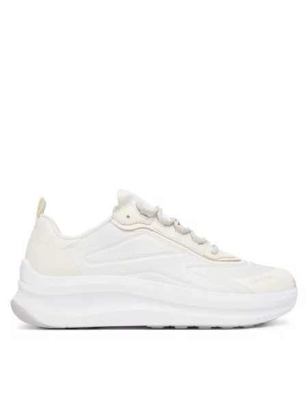 Calvin Klein Sneakersy Chunky Runner Laceup biały