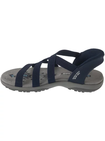 Strečové sandály Skechers modré