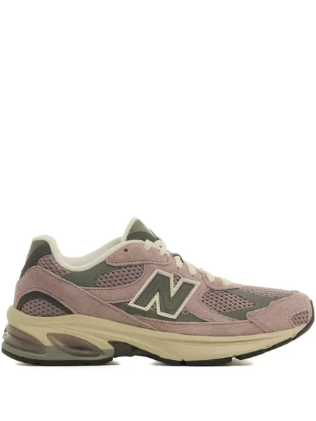 Sneakerși New Balance 992 din piele de căprioară albastru