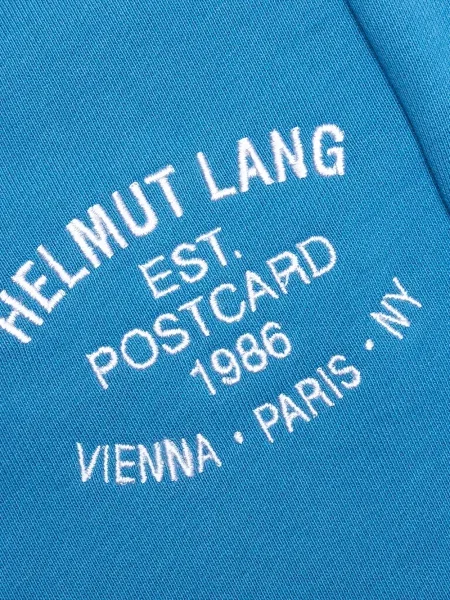Pantaloni Helmut Lang albastru