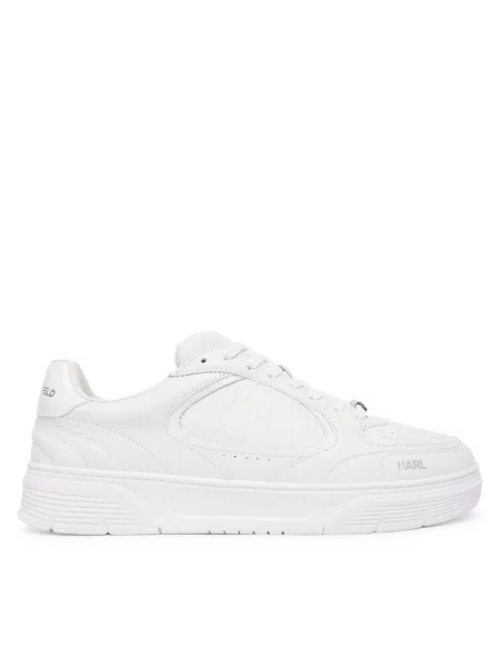 Sneakersy KARL LAGERFELD białe