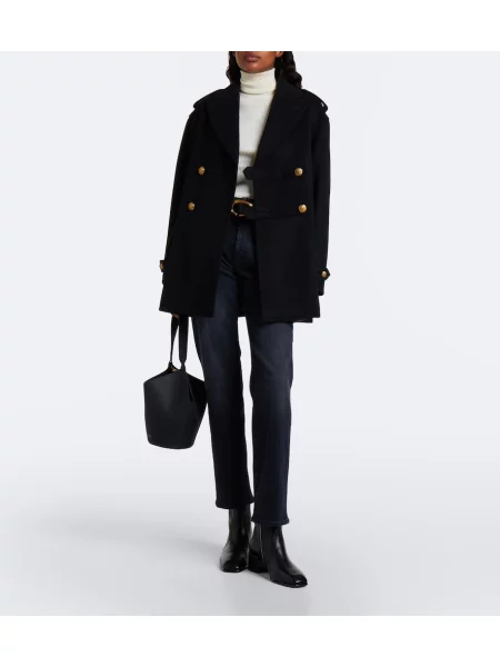 Blugi drepți 7 For All Mankind negru