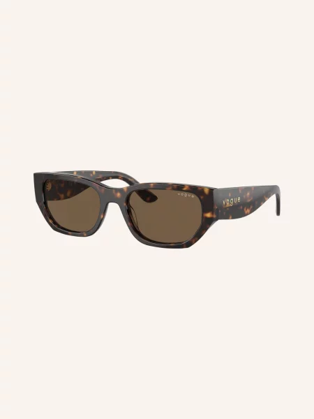 Nowoczesne Okulary Przeciwsłoneczne Havana Vogue brązowy