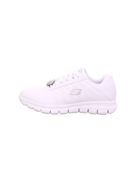 Sneakersy Skechers skórzane białe