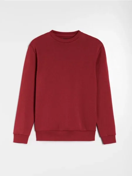 Sinsay Mikina s dlouhým rukávem červená