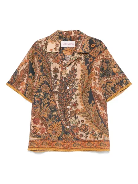 Květinová košile Valentino Garavani s potiskem