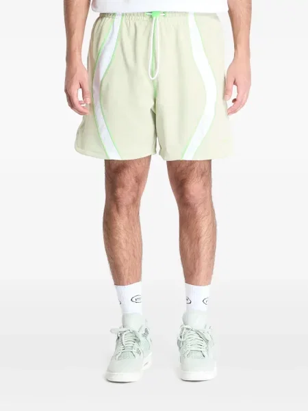 Top sport Nike din fleece plisat fără mâneci alb
