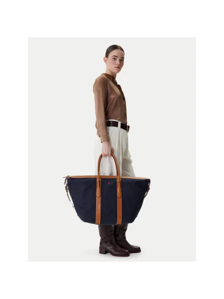Torebka Polo Ralph Lauren niebieska