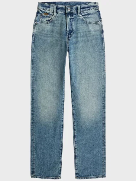 Прямі джинси G-star Raw блакитні