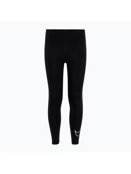 Legginsy dziecięce Nike Sportswear Classic black/white białe
