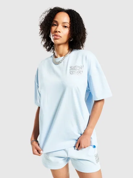 Supply&demand T-Shirt Chrome Star niebieska