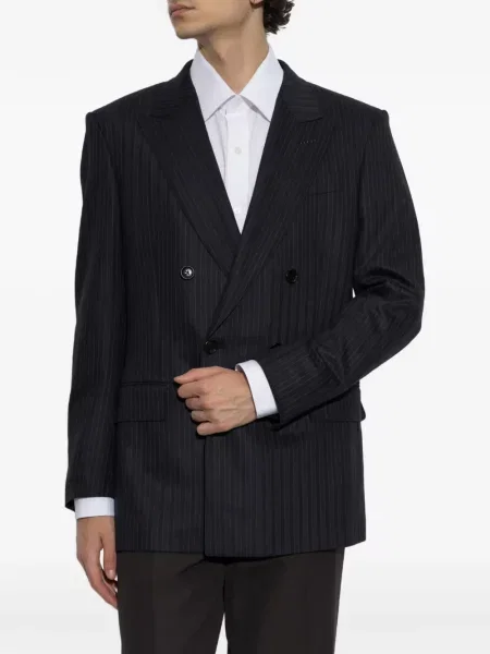 Dvouřadé sako Tom Ford modré