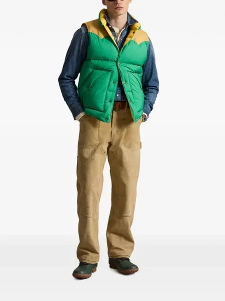 Mănuși Polo Ralph Lauren din piele de căprioară cu șireturi cu vârf închis albastru