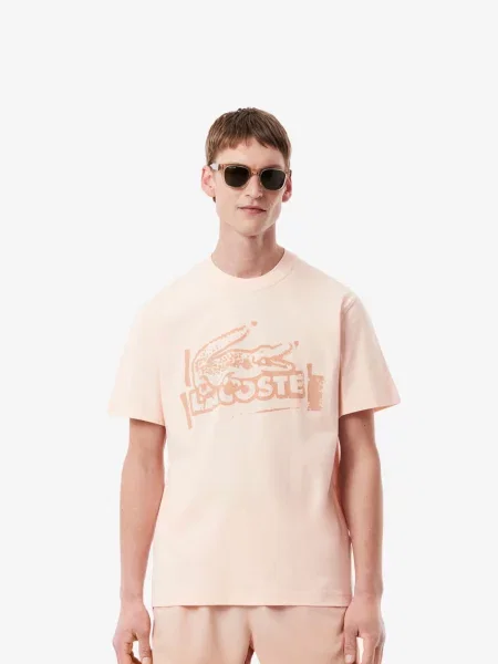 Футболка Lacoste бежева