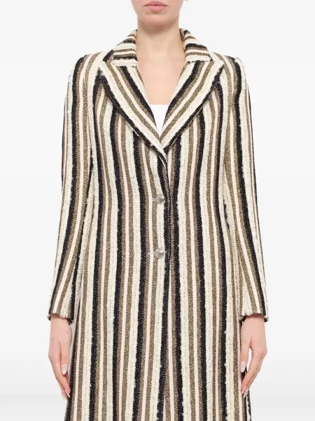 Palton Lanvin cu dungi cu imagine