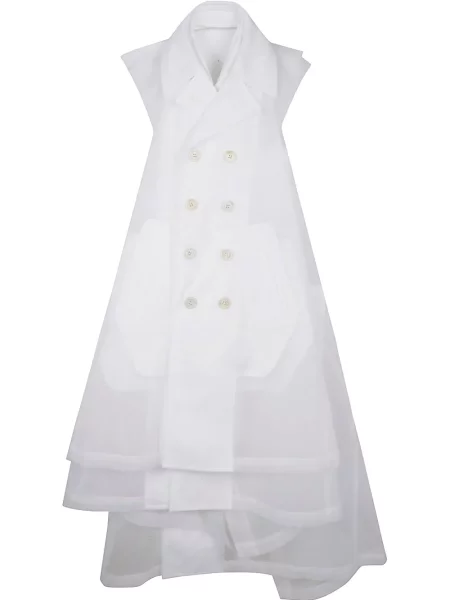 Palton Comme Des Garcons Homme Plus alb