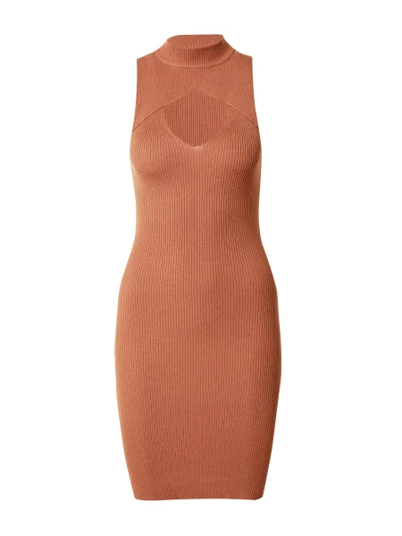 Urban Classics Rochie tricotat maro