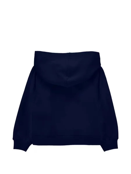Bluza z kapturem dziecięca Monnalisa niebieska