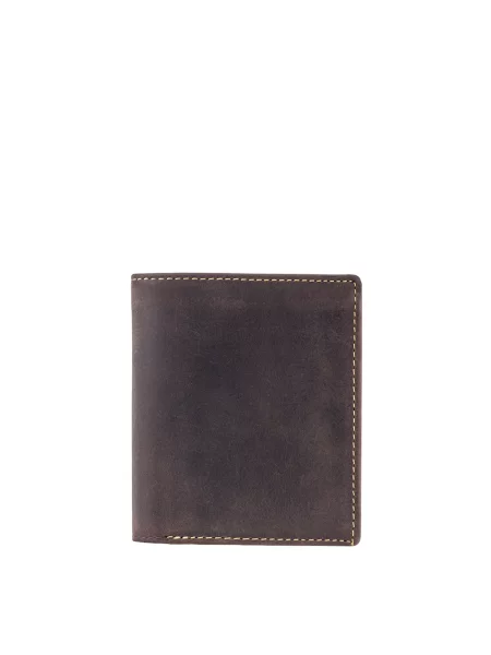 Кожаный кошелек Visconti коричневый