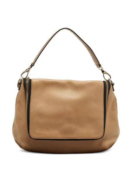 Geantă Anya Hindmarch din piele maro