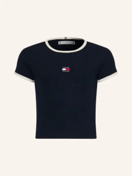 Tommy Hilfiger Koszulka blau biała