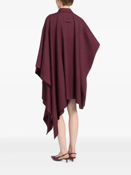 Drapírozott ingruha Ports 1961 piros