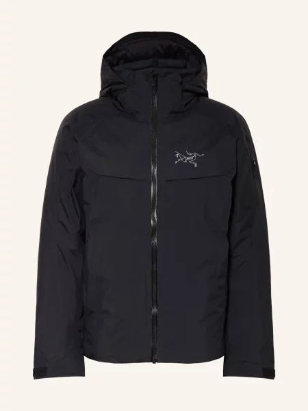 Arc'teryx Péřová Lyžařská Bunda Macai černá