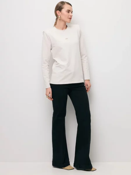 Tricou mânecă lungă Bizuu bej