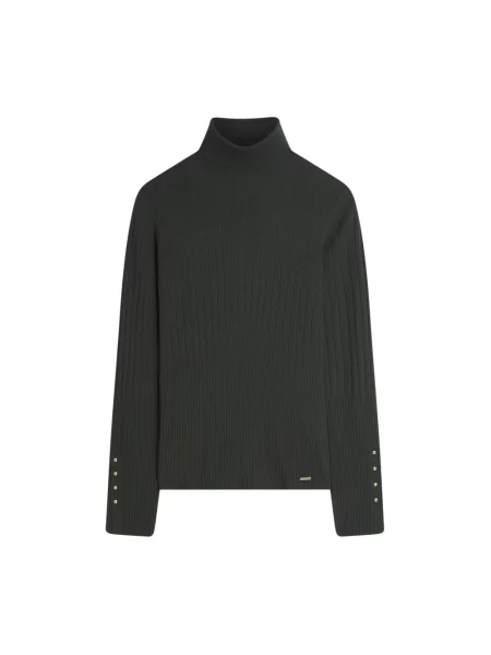 Sweter z golfem Cinque zielony