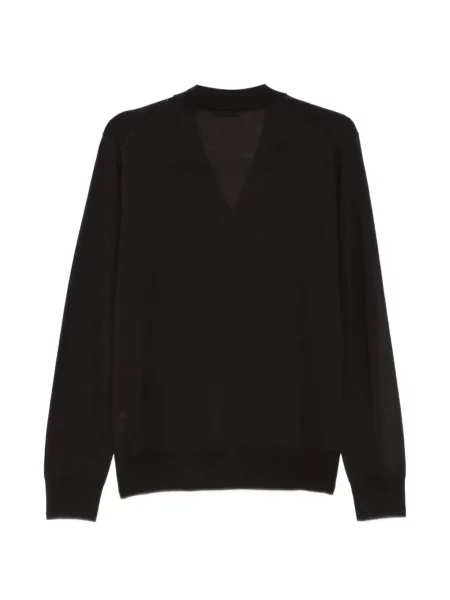 Cardigan Paolo Pecora tricotate maro