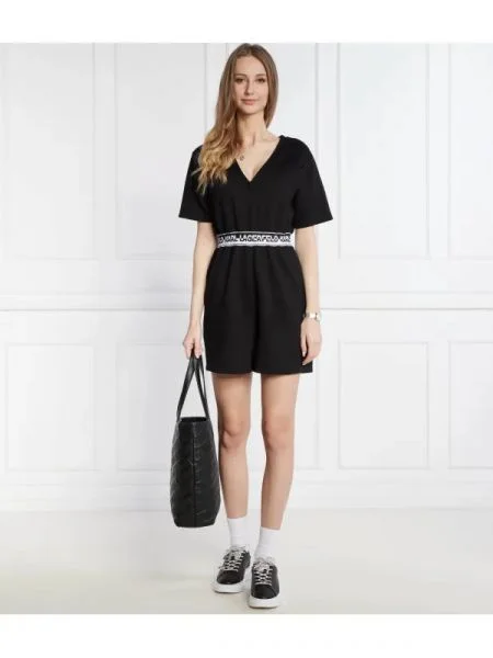 Karl Lagerfeld Salopetă negru