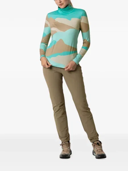 Lung tricou Lamunt albastru