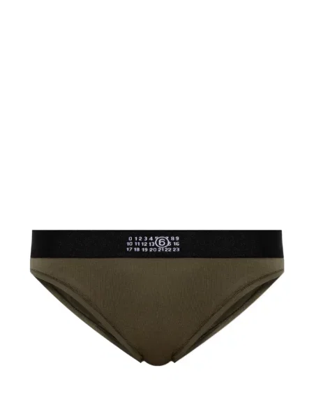 Chiloți briefs Mm6 Maison Margiela cu imagine verde