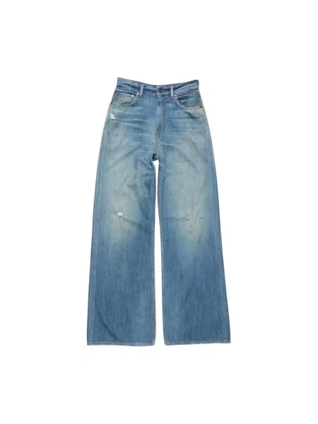 Jeansy Acne Studios niebieskie