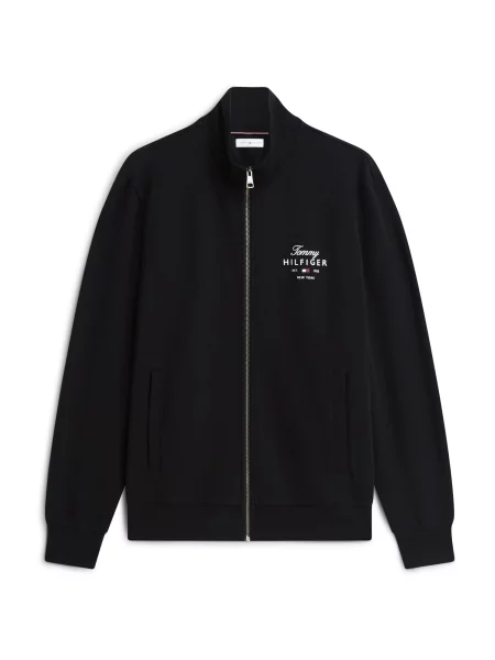 TOMMY HILFIGER Hanorac negru alb